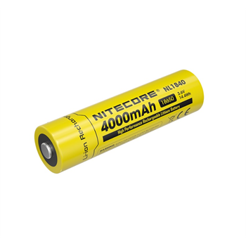 Nitecore 18650 Li-ion Battery (4000mAh) NL1840