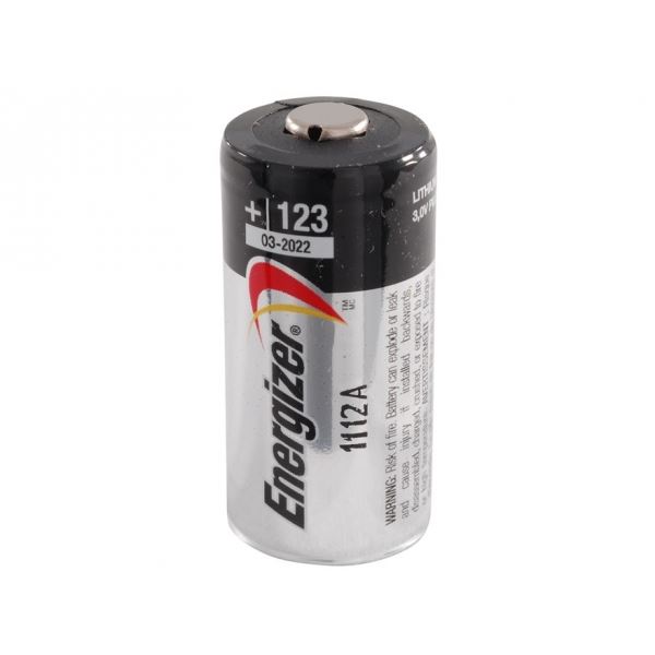 Energizer 123 Batteries, Lithium CR123A Battery, 6 Battery Count